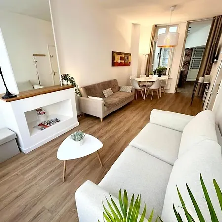 Joli Avec Cachet Dans Le Vieux Apartament Lille